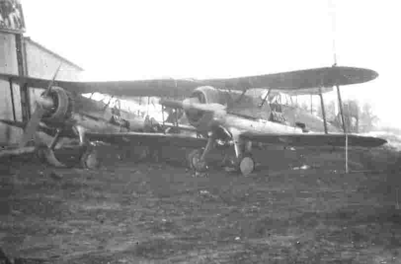 Gloster Gladiator in Soviet Markings